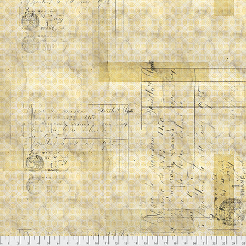 Tim Holtz, Foundations Franc PWTH098.GOLD puuvillakangas