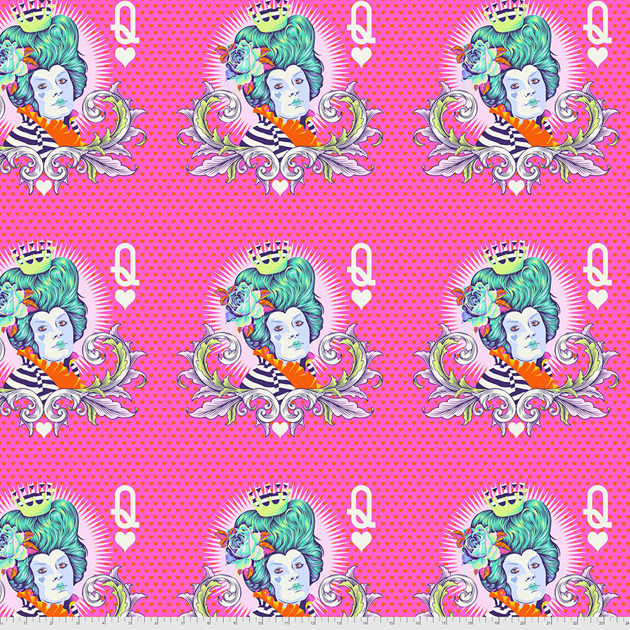 Tula Pink, CuriouserCuriouser, Red Queen PWTP160DAYDREAM puuvillakangas