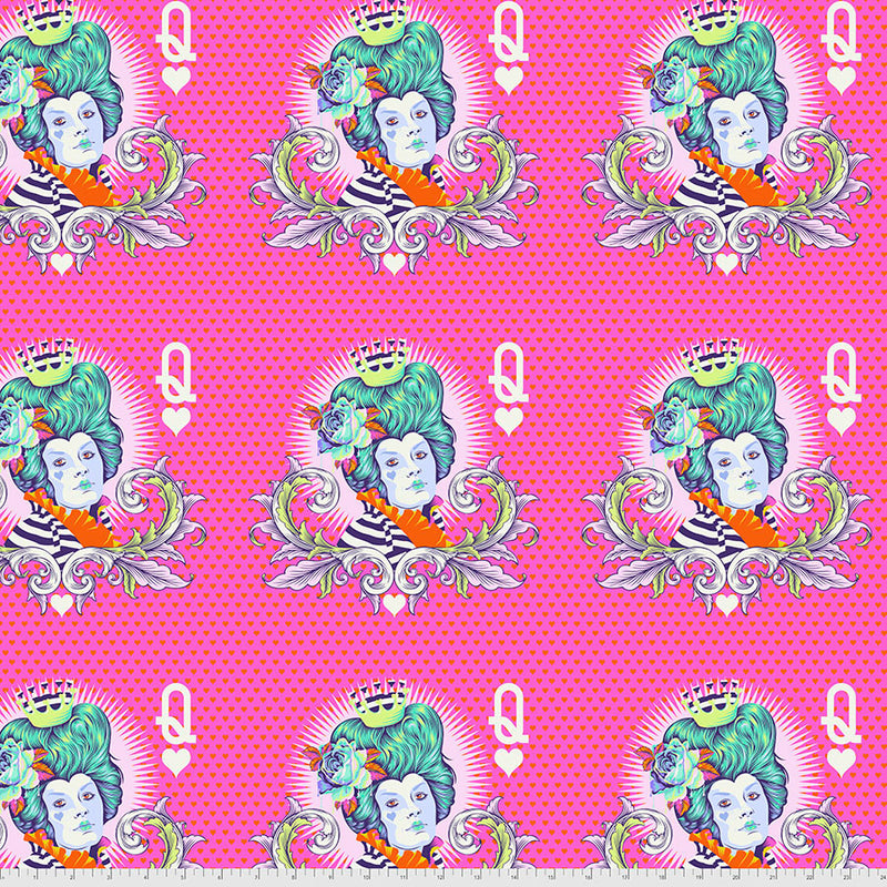 Tula Pink, CuriouserCuriouser, Red Queen PWTP160DAYDREAM puuvillakangas