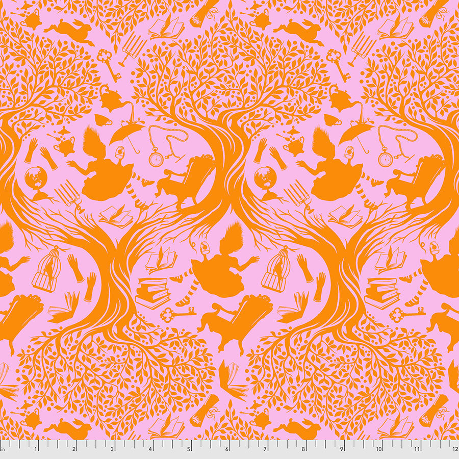 Tula Pink, CuriouserCuriouser, Down the Rabbit Hole PWTP166WONDER puuvillakangas