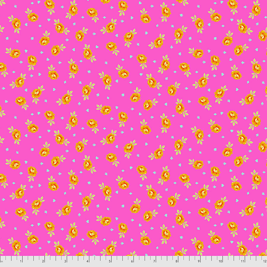 Tula Pink, CuriouserCuriouser, Baby Buds PWTP167WONDER puuvillakangas