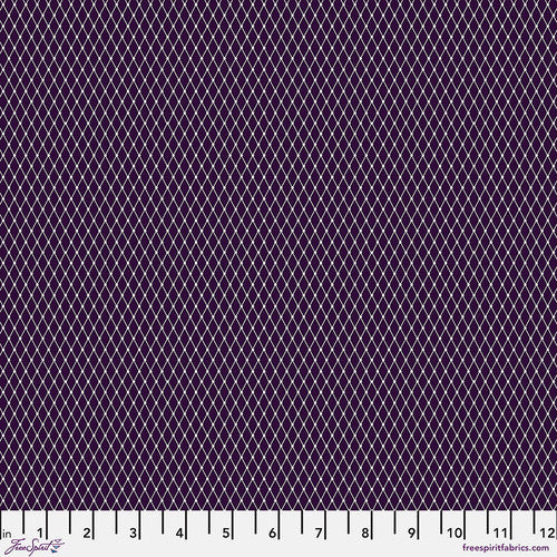 Tula Pink, Nightshade (Deja Vu) - Fishnet - Equinox PWTP212.EQUINOX puuvillakangas