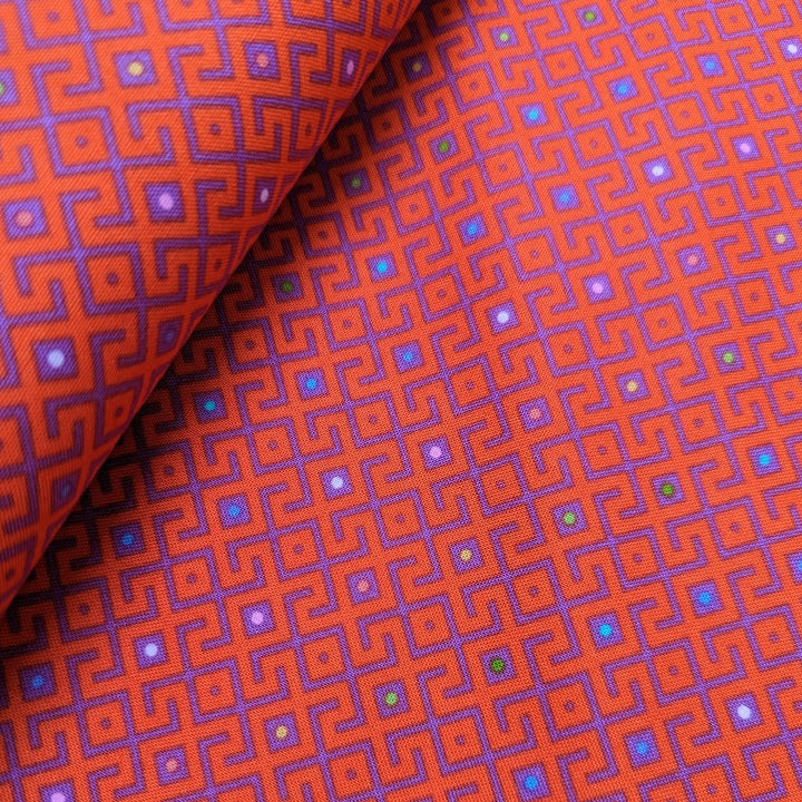 Tula Pink, Moon Garden - Baby Geo - Moonlight PWTP053.MOONLIGHT puuvillakangas