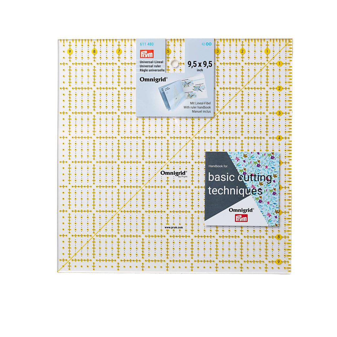 Prym Omni Uni viivain 9.5x9.5Inch