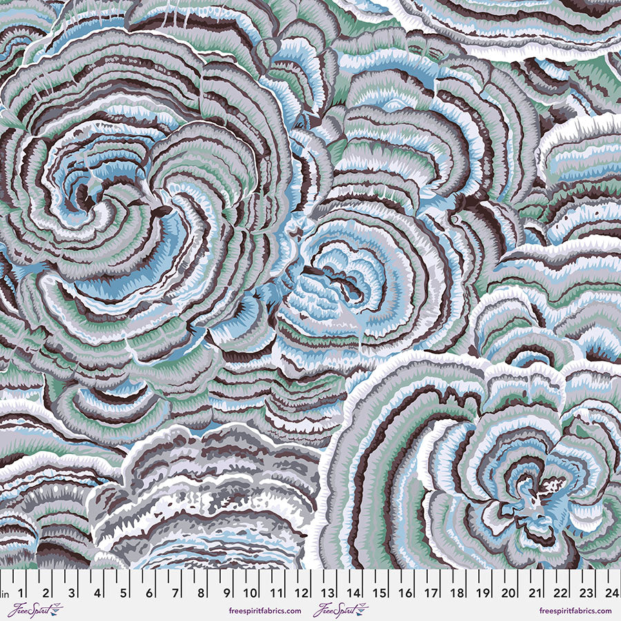 Kaffe Fassett, Spring 2022 Tree Fungi - Contrast QBPJ001.CONTRAST taustakangas