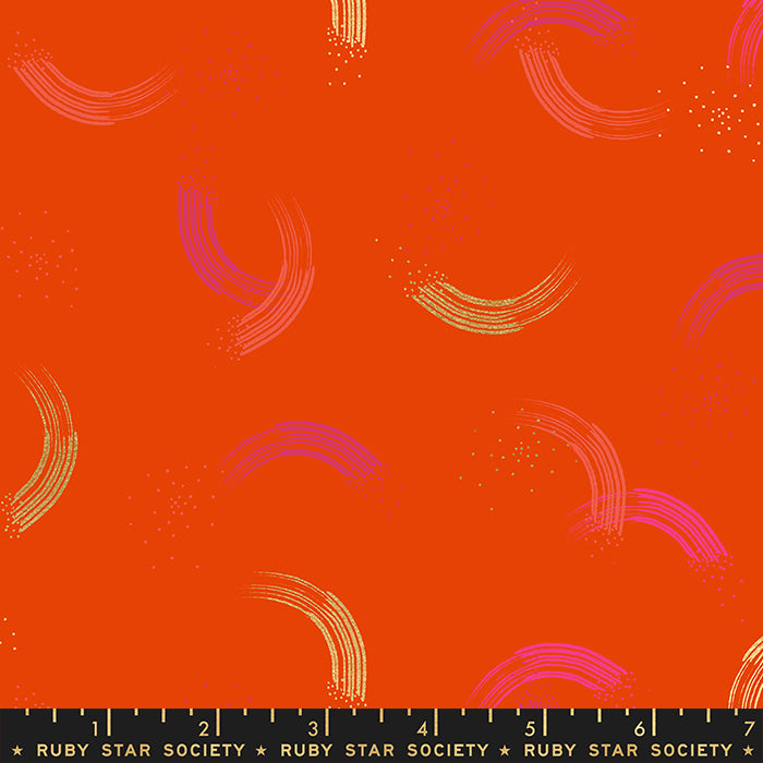 Ruby Star Society, Twirl RS2065-26M Fire Cotton Fabric