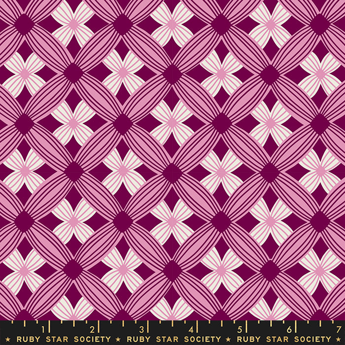 Ruby Star Society, Tarrytown RS3022-14 Purple Velvet puuvillakangas