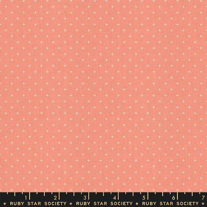 Ruby Star Society, Heirloom, Add It Up, Melon RS4005-42 valkaisematon puuvillakangas