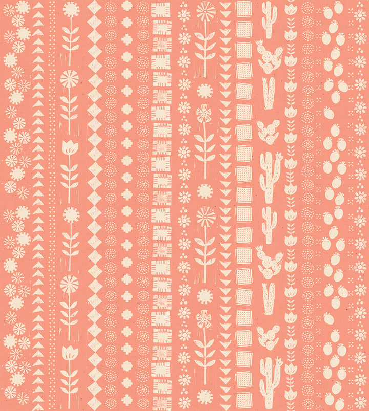Ruby Star Society, Heirloom, Garden Rows Melon RS4023-12 valkaisematon puuvillakangas