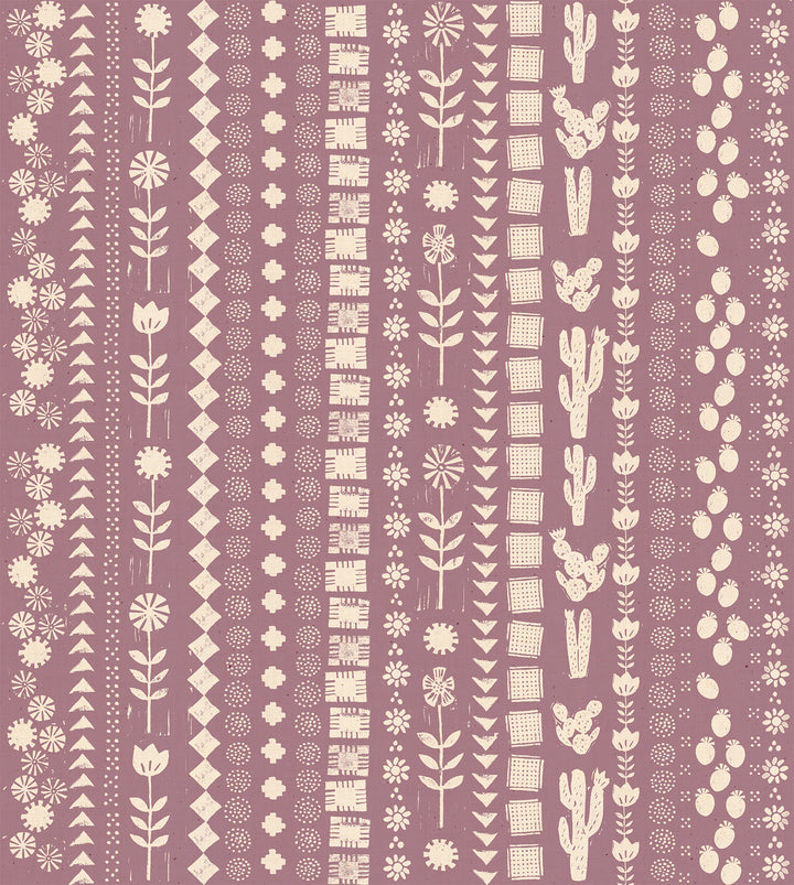 Ruby Star Society, Heirloom, Garden Rows Lilac RS4023-14 valkaisematon puuvillakangas