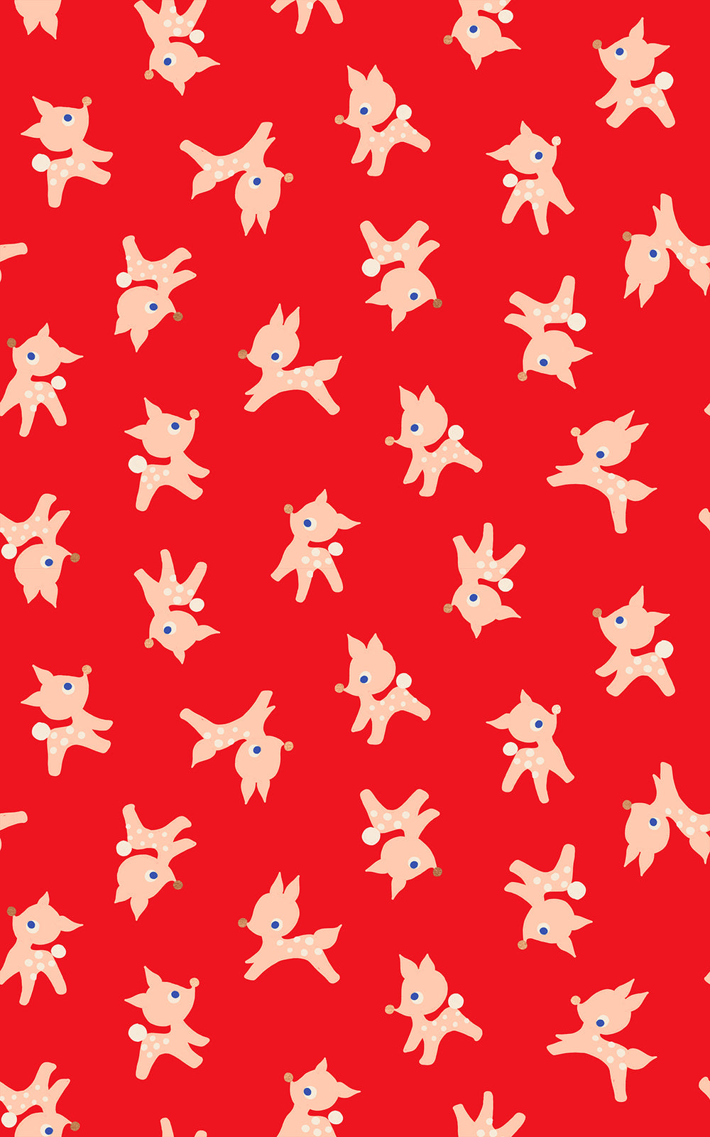 Ruby Star Society, Jolly Darlings - RS5085-13M Metallic Rubby puuvillakangas