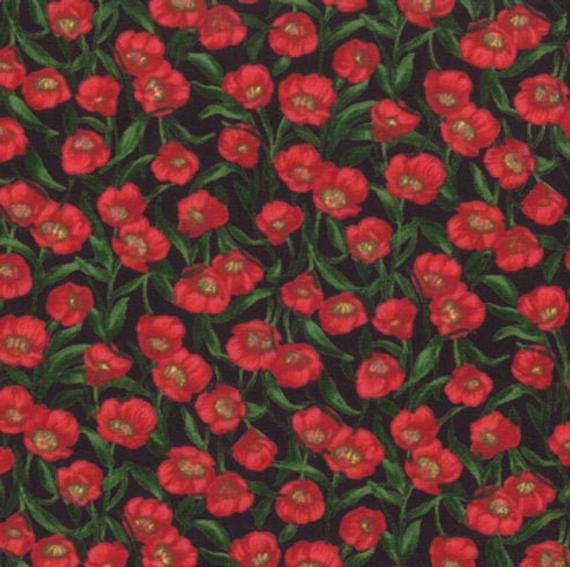 Sentimental Studios - Wild Flowers 32816 17 puuvillakangas