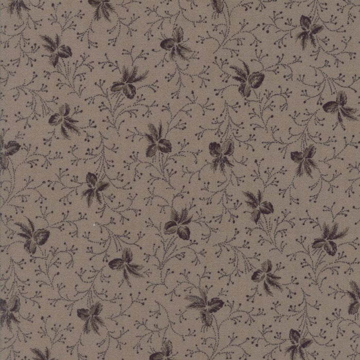 Silver Linings Taupe 42262-24 puuvillakangas, Edyta Sitar / Laundry Basket Quilts,