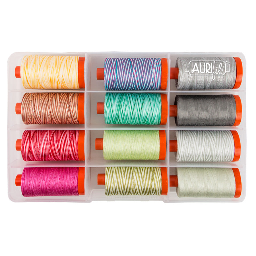 Aurifil Tula Pink Premium 50wt ompelulankapaketti