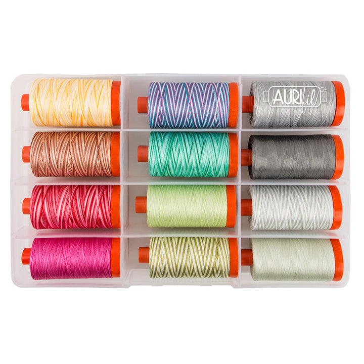 Aurifil Tula Pink Premium 50wt ompelulankapaketti