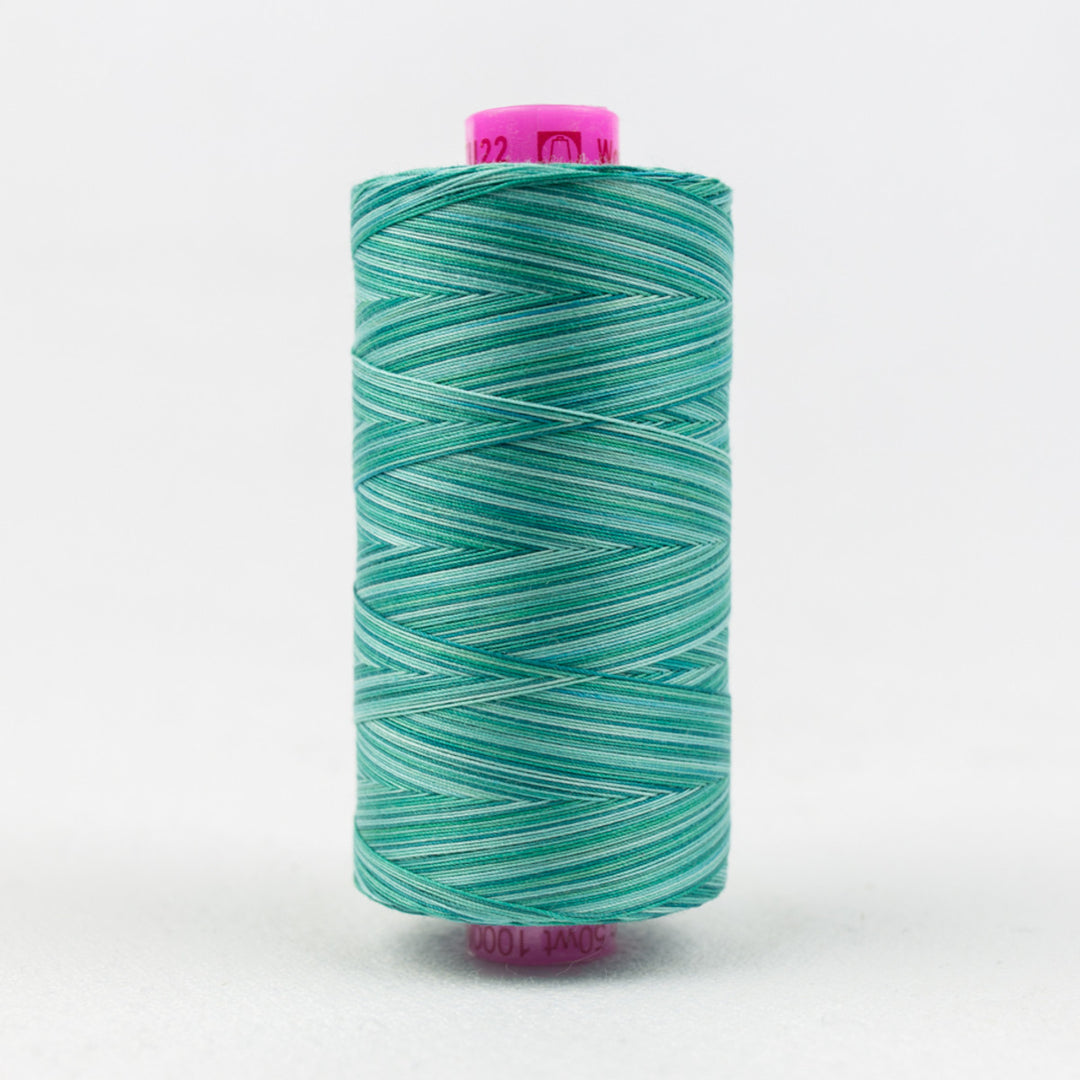 Wonderfil Tutti 50wt Peacock TU22 ompelulanka