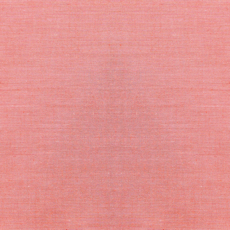 Tilda Chambray Coral yksivärinen, lankavärjätty puuvillakangas, ajaton ja pehmeä tekstuuri ompelu- ja tilkkuprojekteihin.