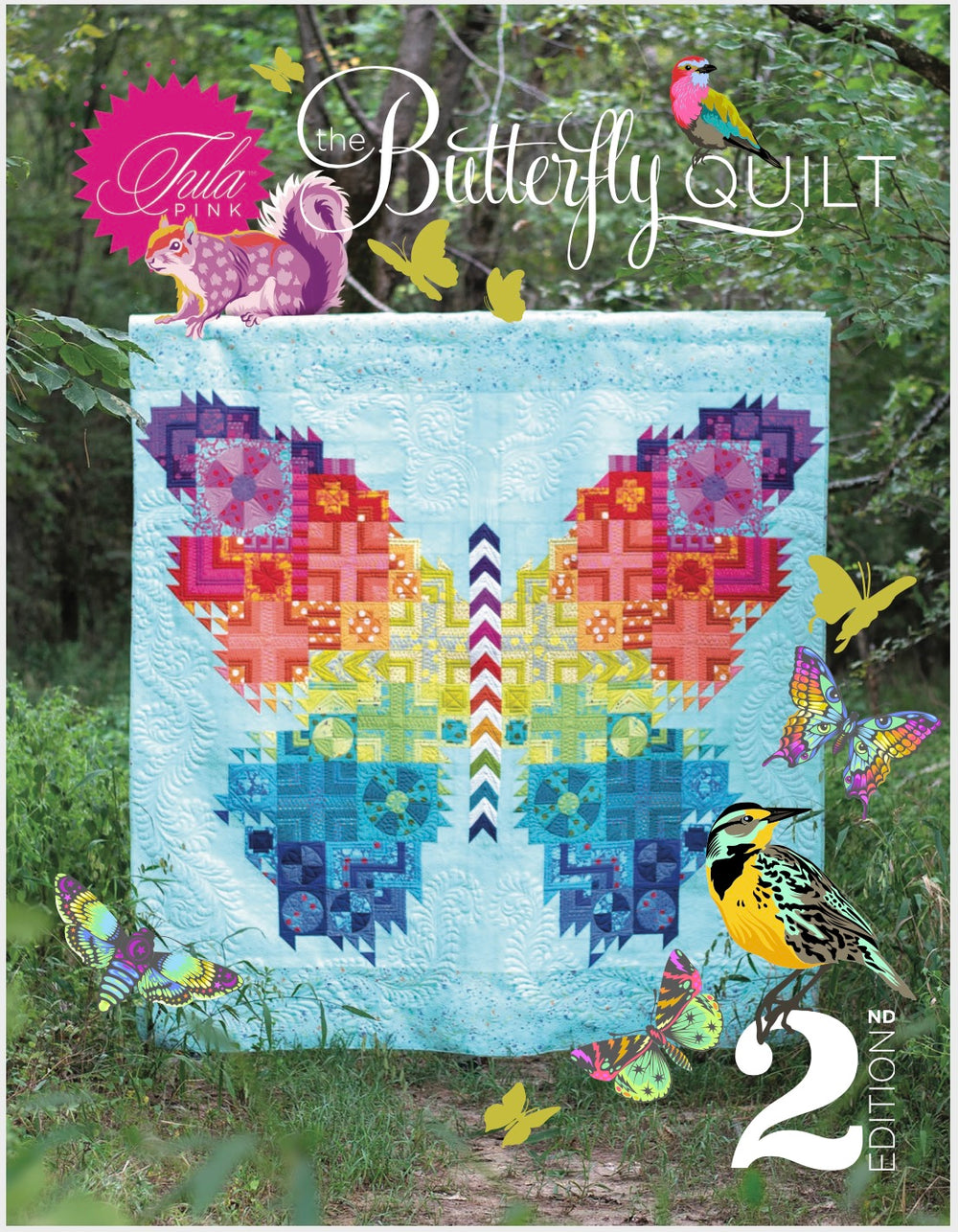 Tula Pink - The Butterfly - Perhostilkkutyöohje