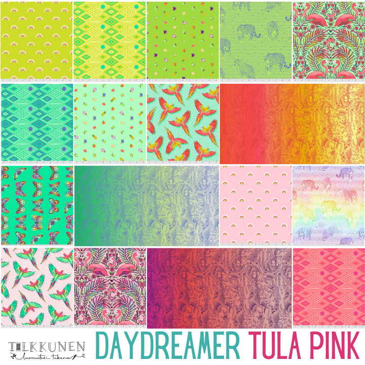 Tula Pink, Daydreamer puuvillakangas FQ-nippu
