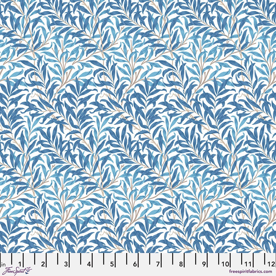 Wandle, Willow Boughs - Blue PWWM030.BLUE puuvillakangas