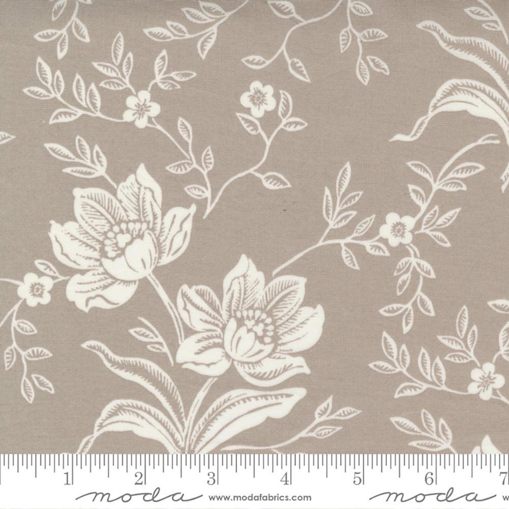 Woodcut Florals 1117513 Grey QB taustakangas