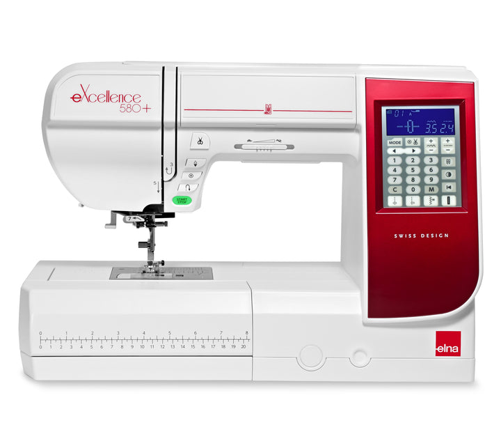 elna eXcellence 580+ elektroninen ompelukoneelna eXcellence 580+ elektroninen ompelukone