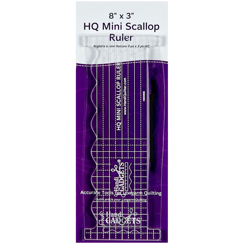 Handi Quilter, Mini Scallop Ruler - konetikkaus viivain