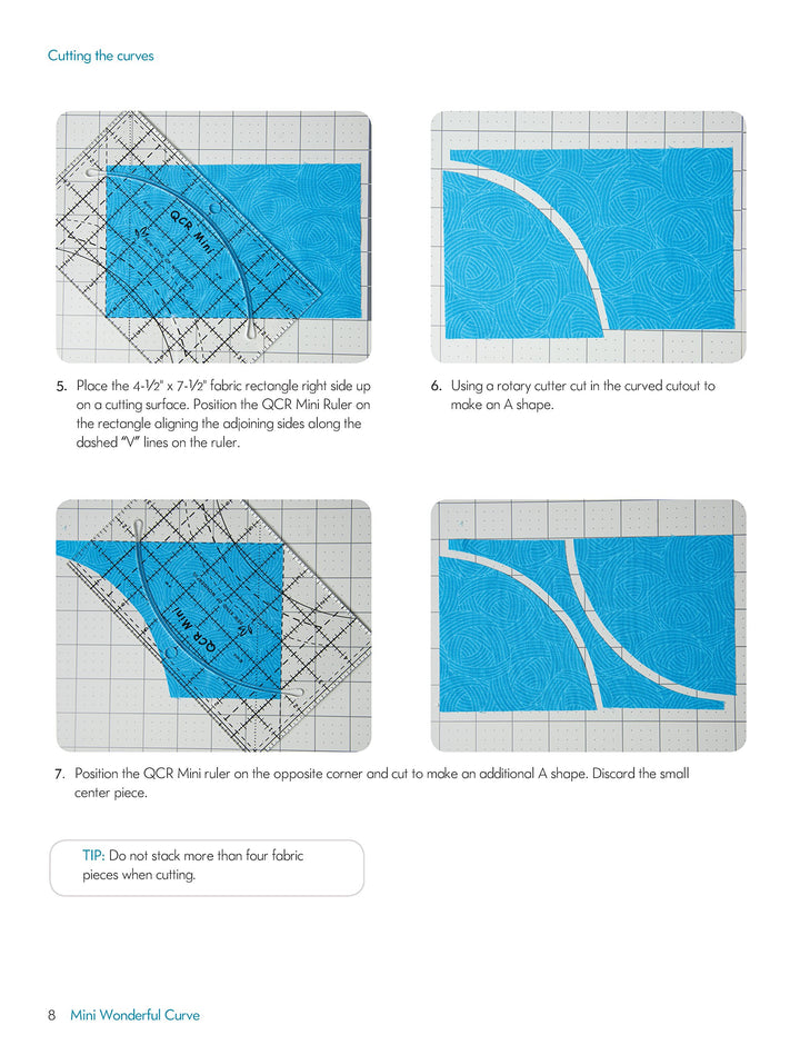 Mini Wonderful Curves: 16 Seasonal Quilt Projects Using the QCR Mini Patterns for Wall Hangings Runners, & Quilts