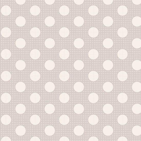 Tilda Medium Dots - 130008 Light Grey puuvillakangas