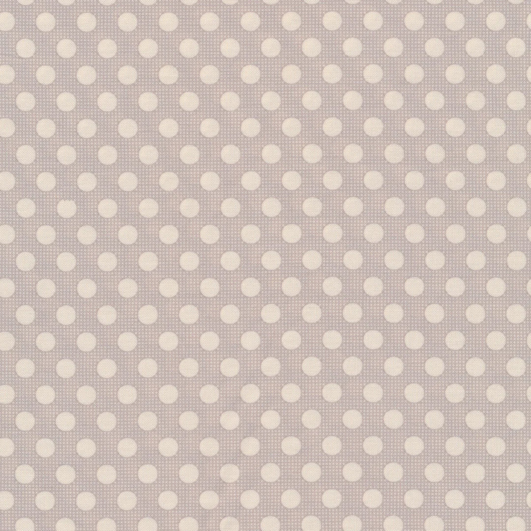 Tilda Medium Dots - 130008 Light Grey puuvillakangas