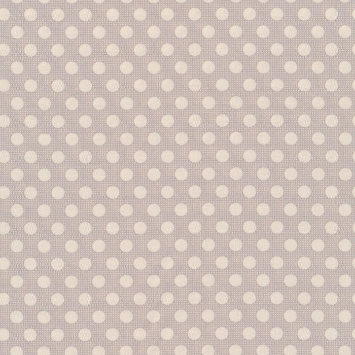 Tilda Medium Dots - 130008 Light Grey puuvillakangas