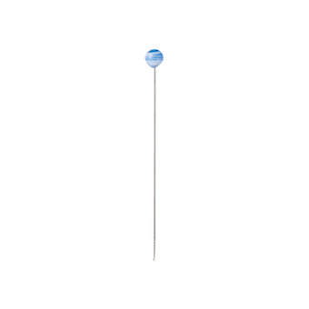 Clover Marbled Glasshead Pins 2511 - lasipäinen nuppineula