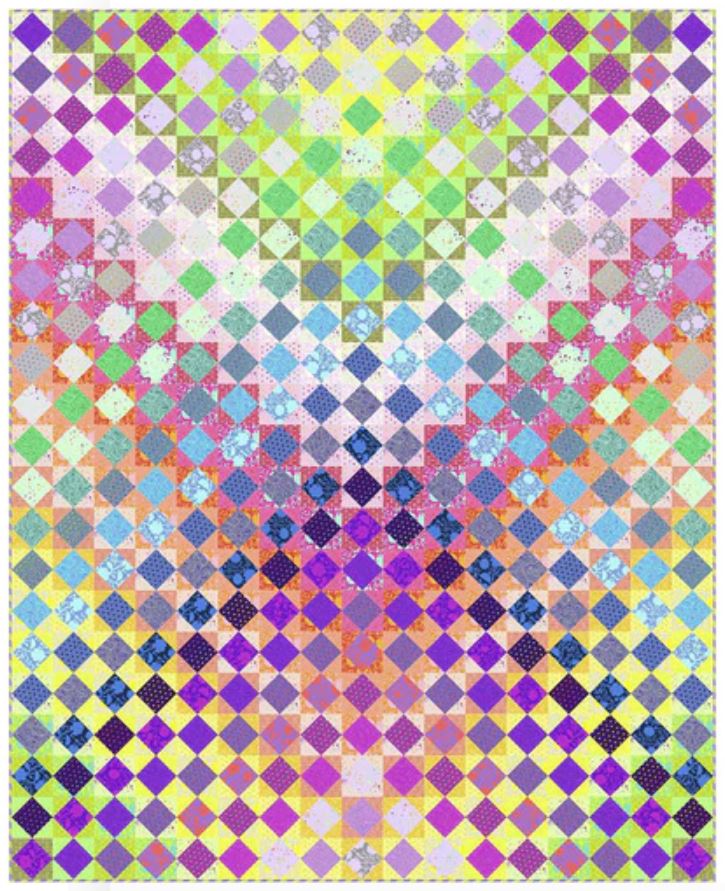 Woven Radicance Free Quilt Pattern