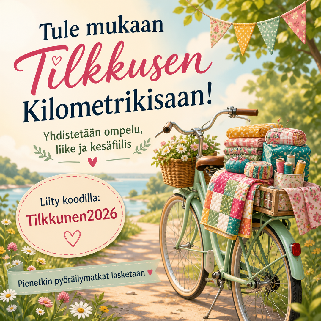 Tule mukaan Tilkkusen Kilometrikisa-joukkueeseen 🚲