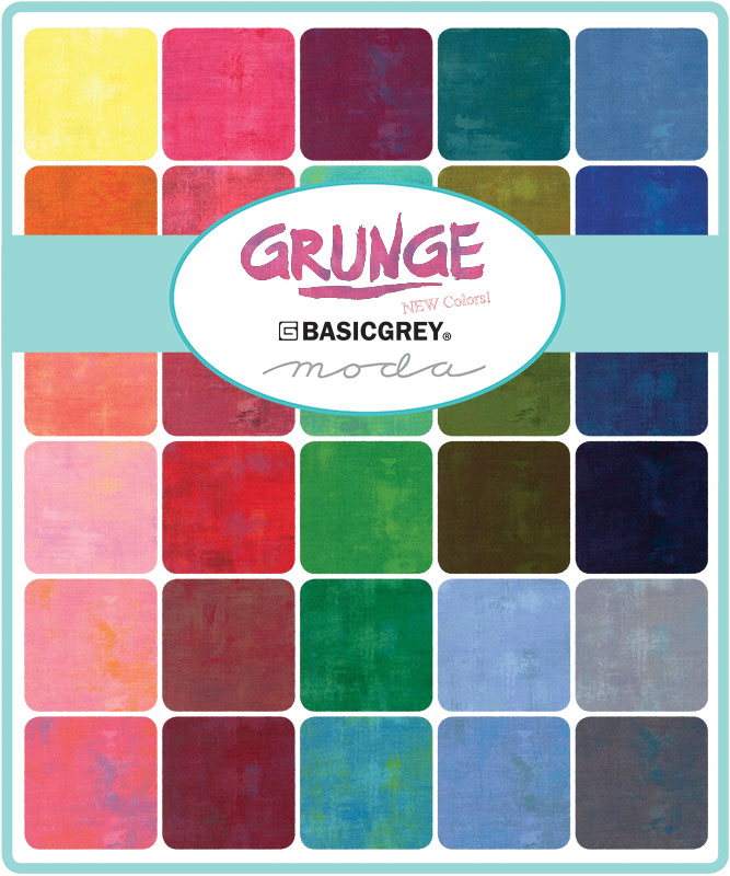Grunge, BasicGrey, Moda Fabrics