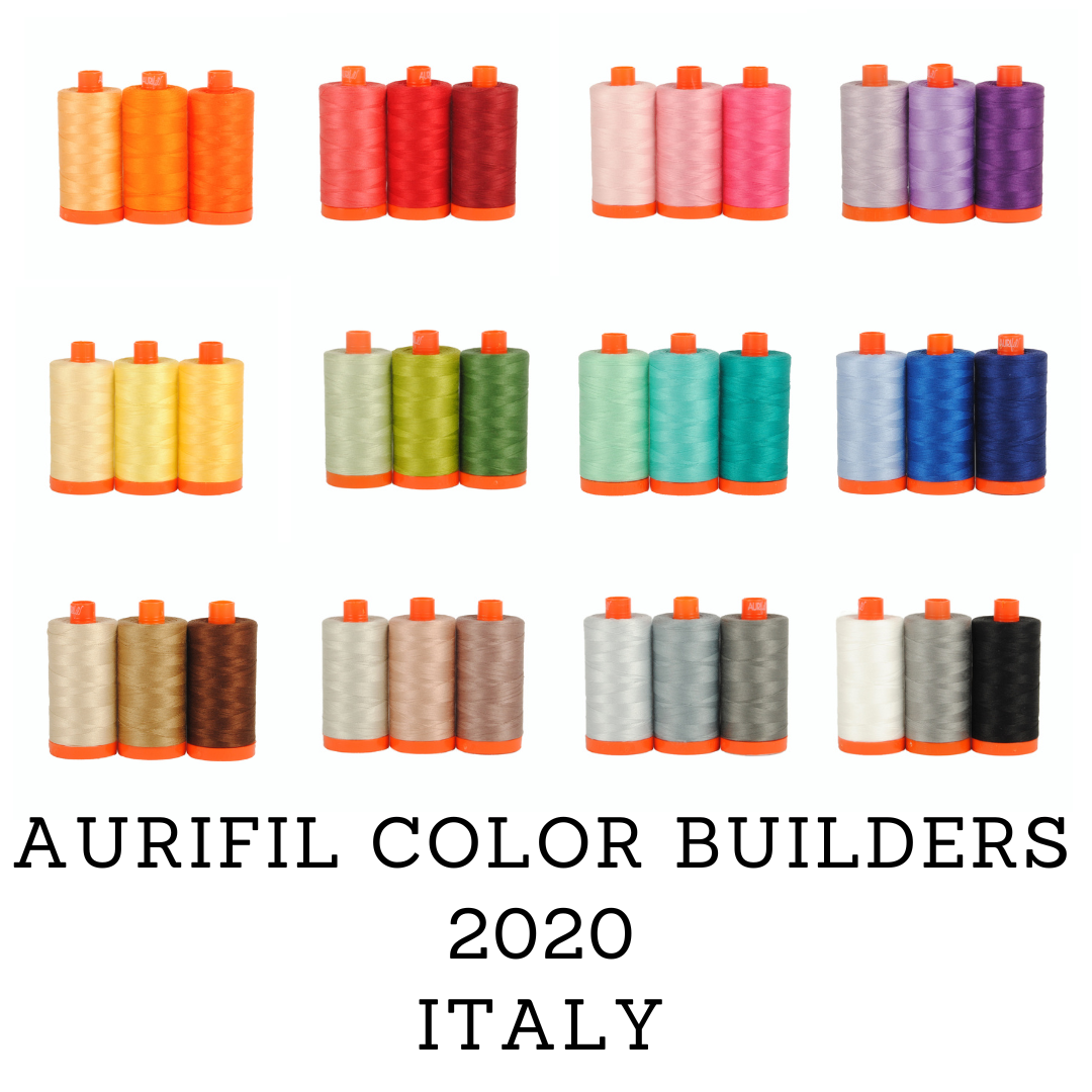 Aurifil Color Builders 2020 Italy