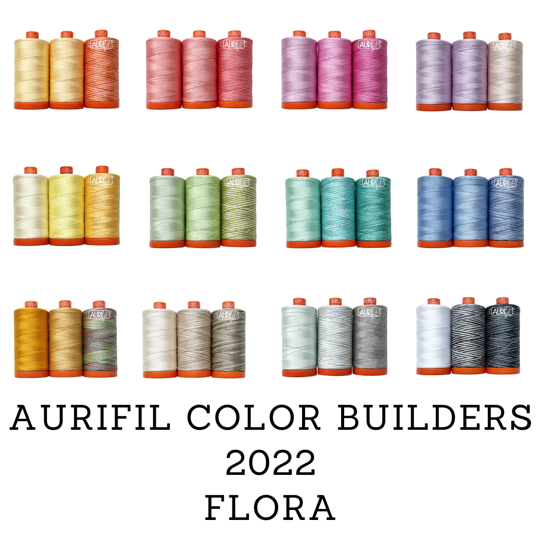 Aurifil Color Builders 2022 Flora