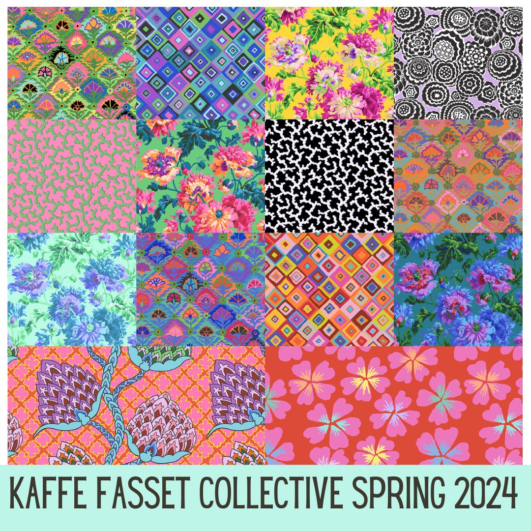 Kaffe Fassett Collective Spring 2024 kokoelma