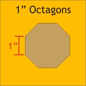 Octagon - 1 inch (2.54cm)
