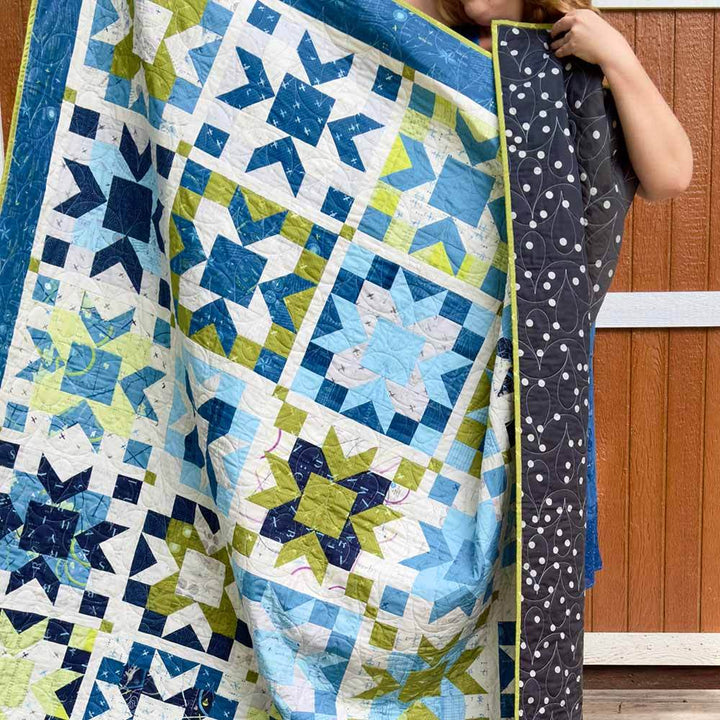 Saridity High Flight , moderni puuvillainen tilkkutyökangas