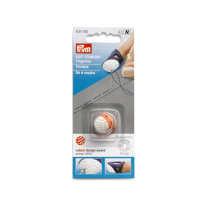 Prym Ergonomics Soft Comfort -sormustin S pakkauksessa