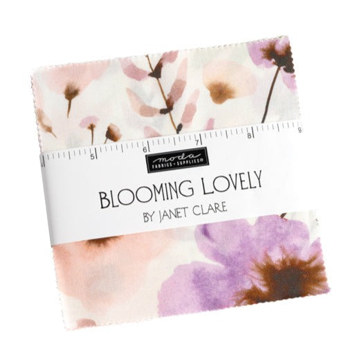Janet Clare - Blooming Lovely - 5" Charm kangasnippu RP-moderni