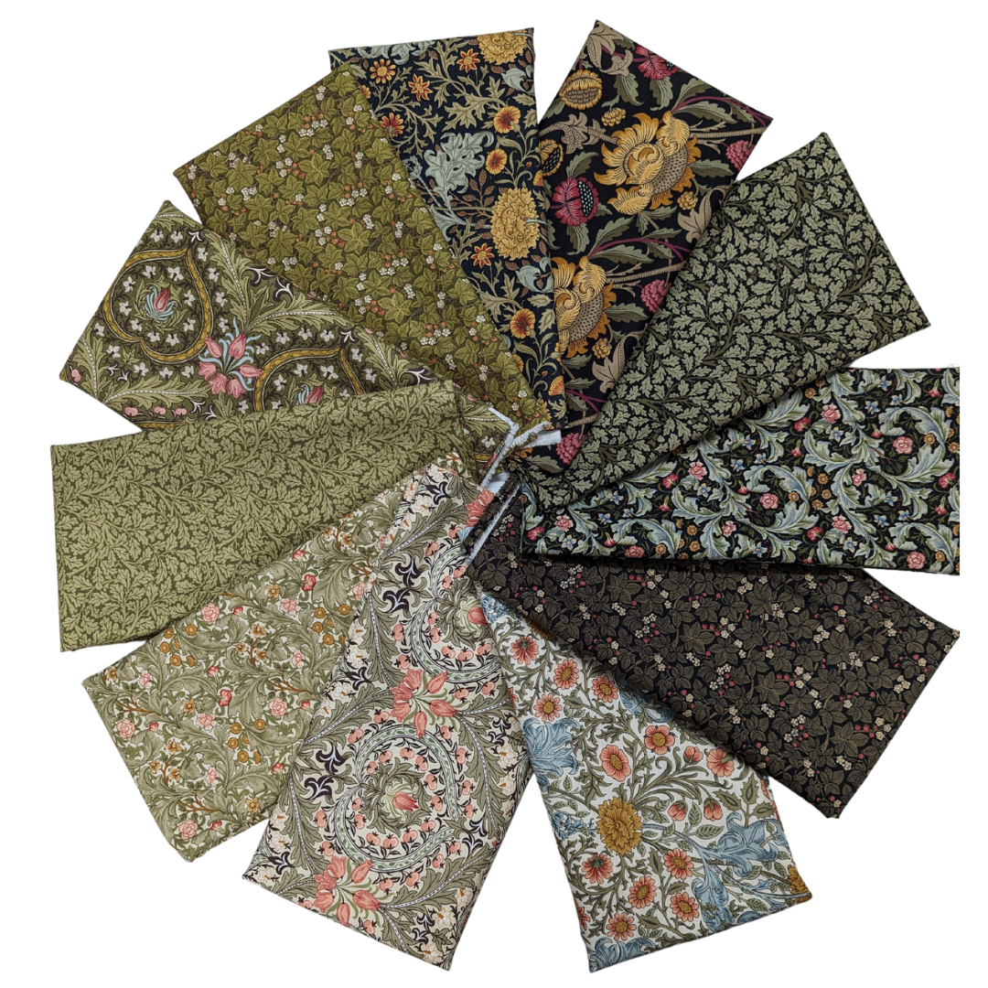Barbara Brackman - Morris Meadow cotton fabric bundle
