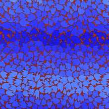 Lataa kuva Galleria-katseluun, Kaffe Fassett Collective - Ombre Leaves PWGP174.BLUE puuvillakangas
