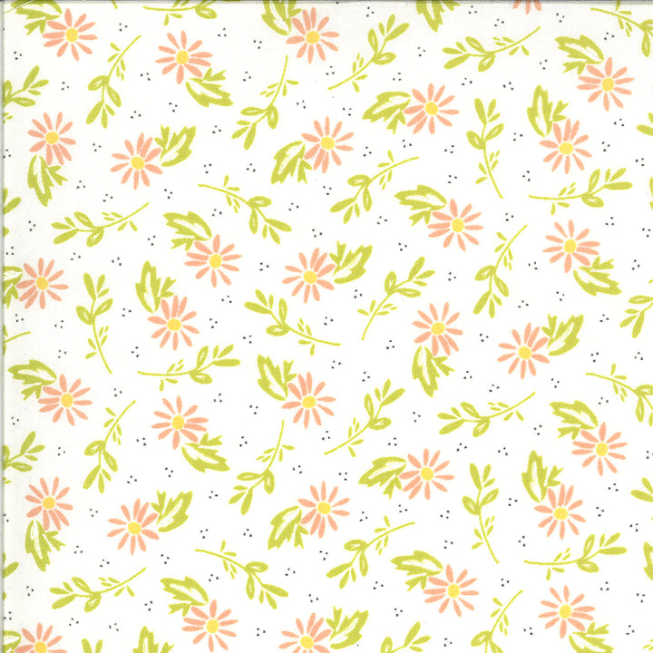 Sherri&Chelsi - Happy Days Dainty Ivory 37601-11 cotton fabric – Tilkkunen Sherri&Chelsi - Happy Days Dainty Ivory 37601-11 cotton fabric – Tilkkunen