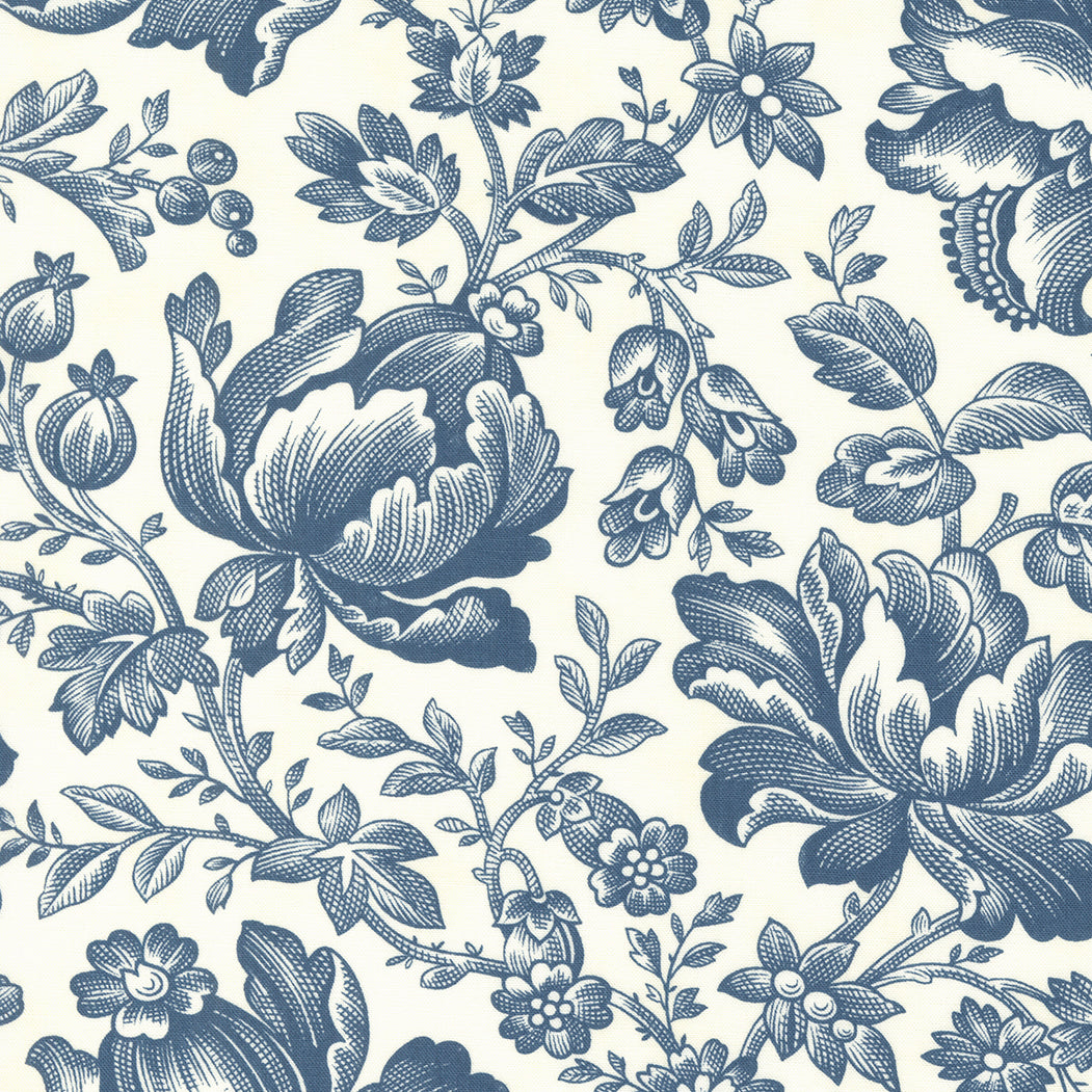 Tutustu 3 Sisters -suunnittelijan Cascade-kokoelman Romantic Toile Cloud Dusk -puuvillakankaaseen. Tämä kangas, jossa on kaunis kukkaiskuvio, tuo tilkkutöihin ja käsitöihin ajattoman tyylikkyyden. Tilaa nyt!