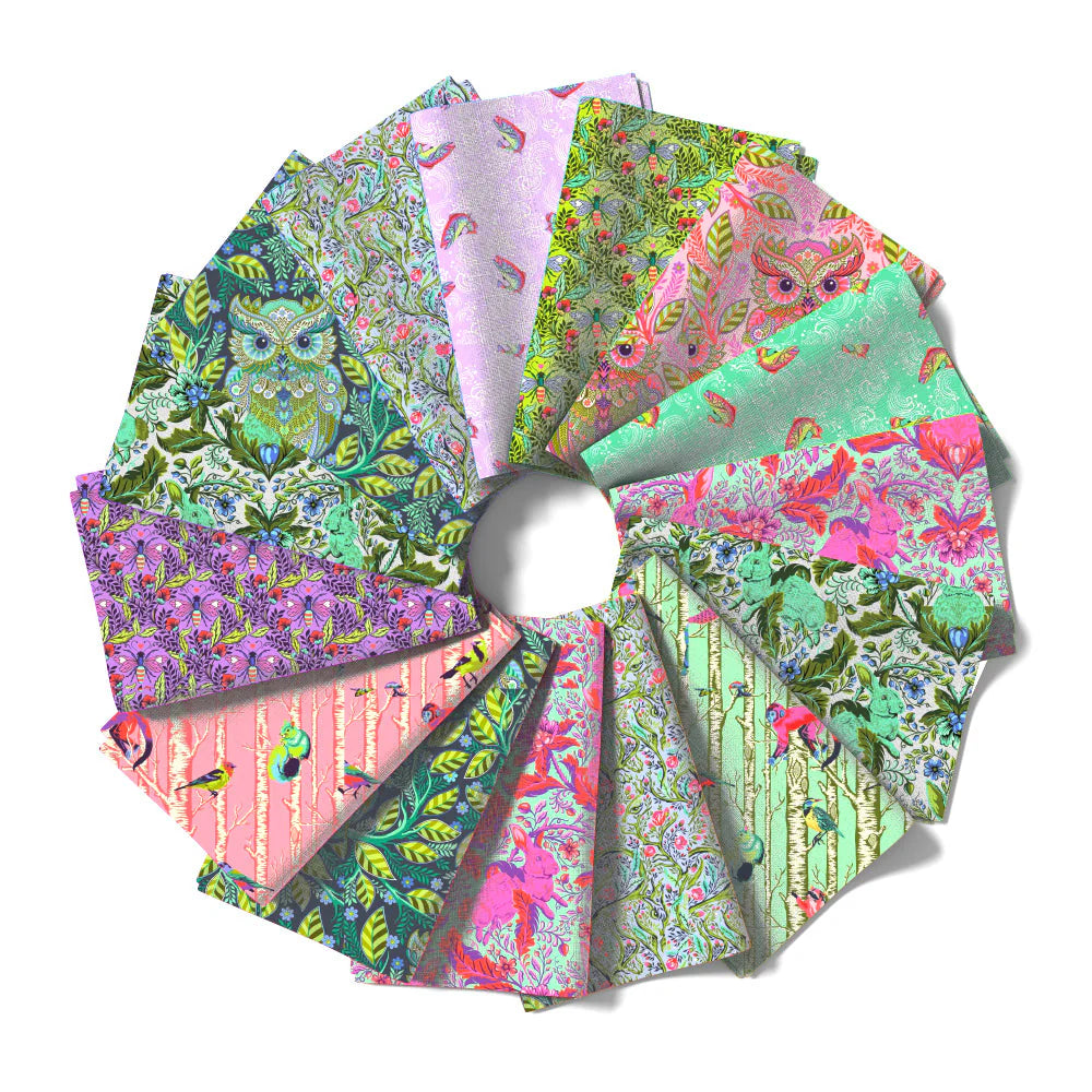 Tula Pink - Full Moon Forest II 1 meter tygbunt 12 st