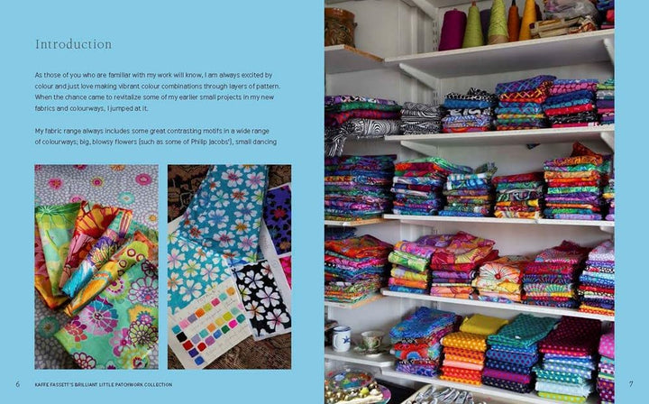 Kaffe Fassett's Brilliant Little Patchwork Collection - English