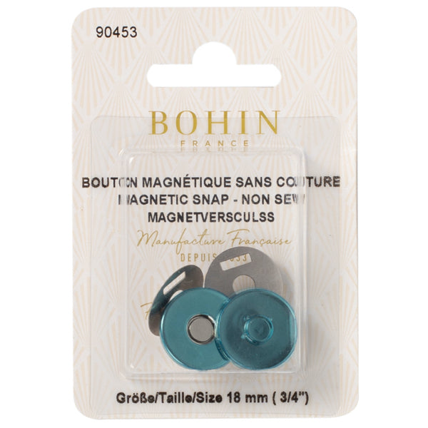 Magneettilukko 14 mm ja 18 mm – hopea | Bohin