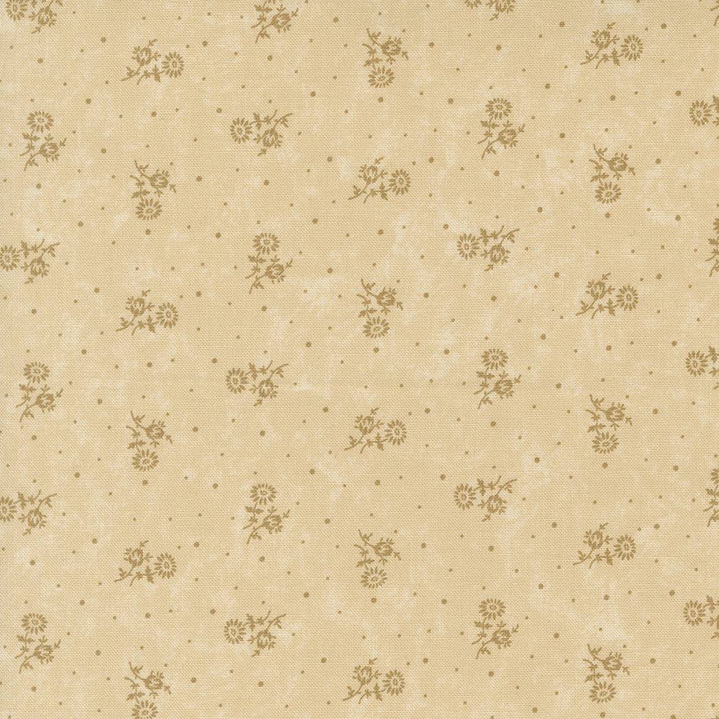 Kansas Troubles Quilters - Blackbird's Nest 9751-21 Thistle Tan Tonal puuvillakangas